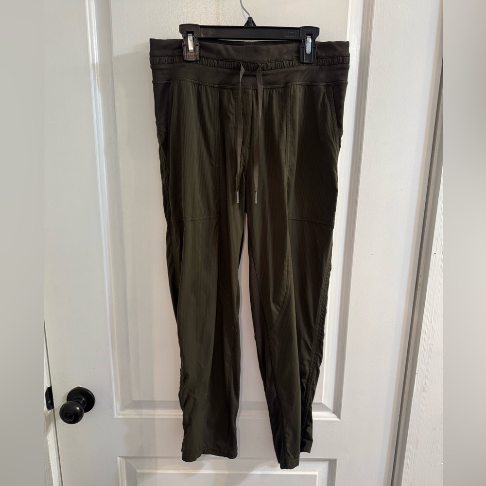 Lululemon Dance Studio Crop *25" Dark Olive